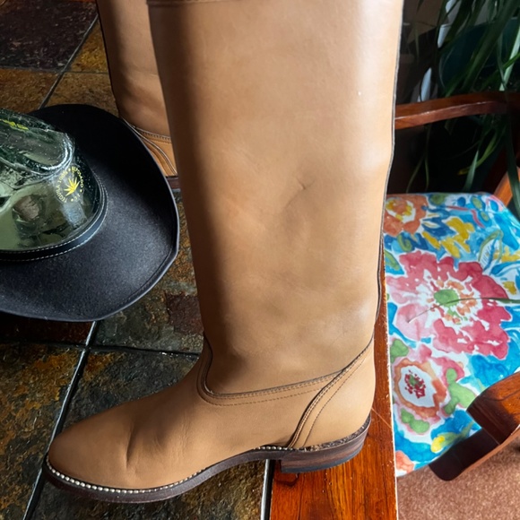 Frye Vintage Riding Boots Brown Size 6 With Box Excellent Condition - Picture 5 of 9